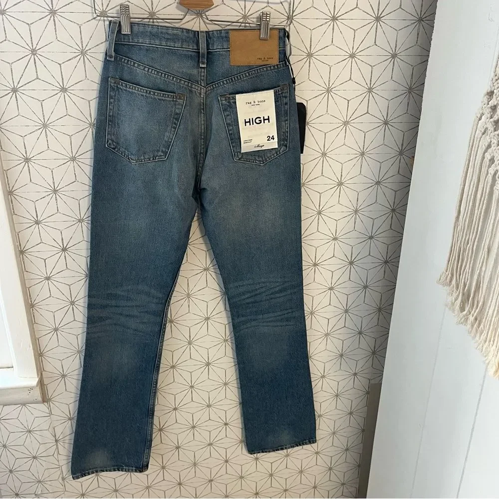 NWT Rag & Bone Maya High-Rise Ankle
Slim Jeans AQUARIUS - Picture 7 of 9